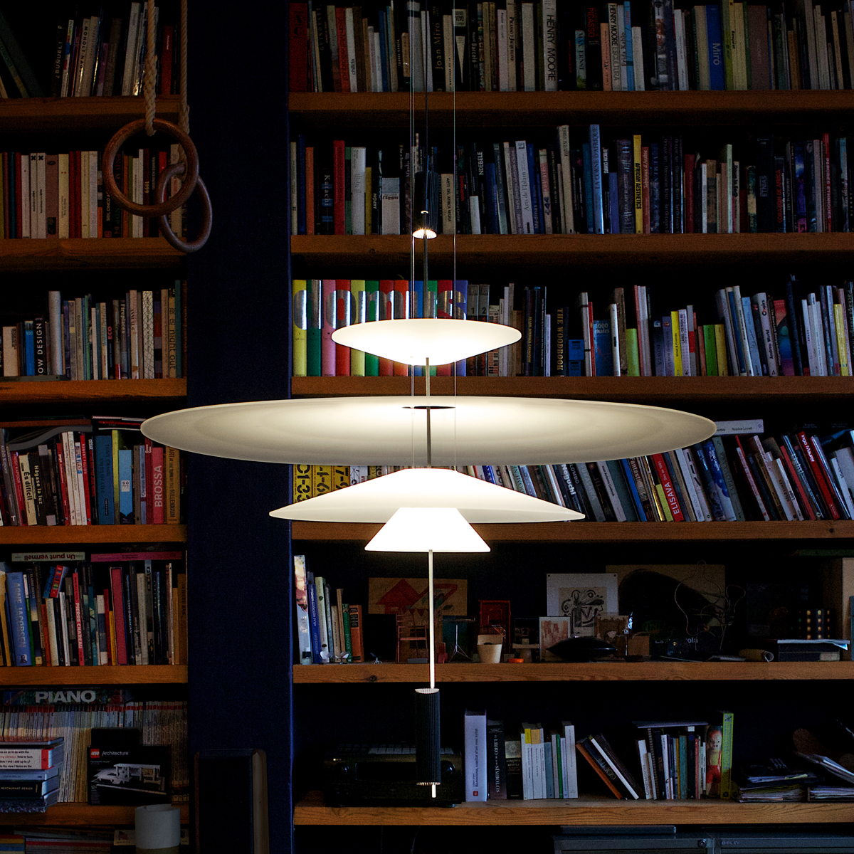 Vibia Flamingo 1550 Pendelleuchte, graphitgrau matt