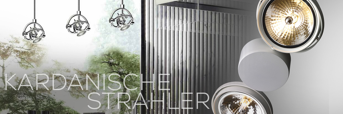 Kategoriebanner gewerbliche kardanische Strahler Kategoriebanner gewerbliche kardanische Strahler