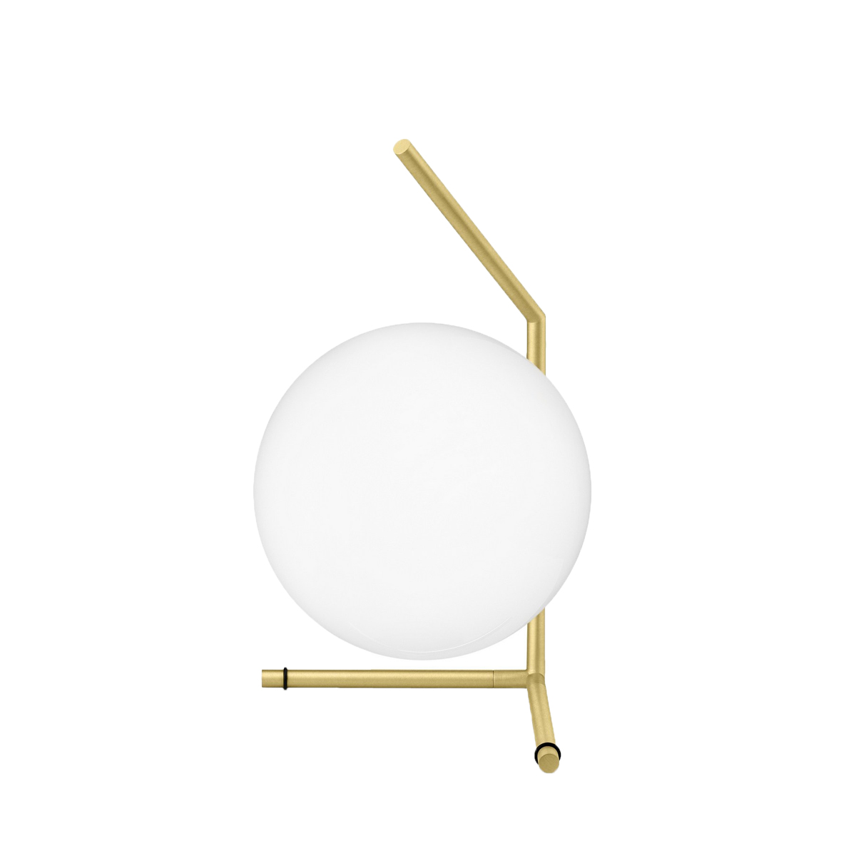 Flos IC T1 Low Tischleuchte, Messing gebürstet (©Piero Fasanotto)