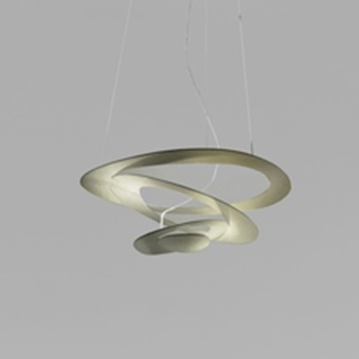 Artemide Pirce Mini Sospensione LED, golden