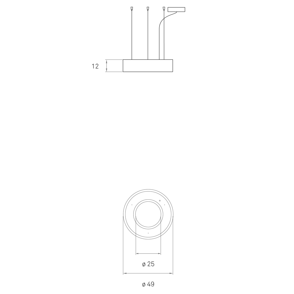 LZF Lamps Saturnia Small LED Pendelleuchte