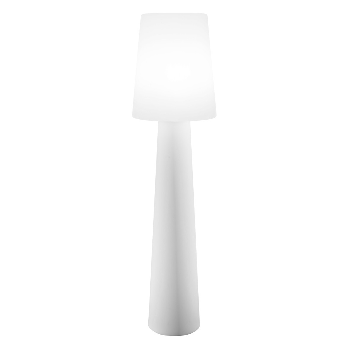 8 seasons design No. 1 LED Solarstehleuchte, weiß