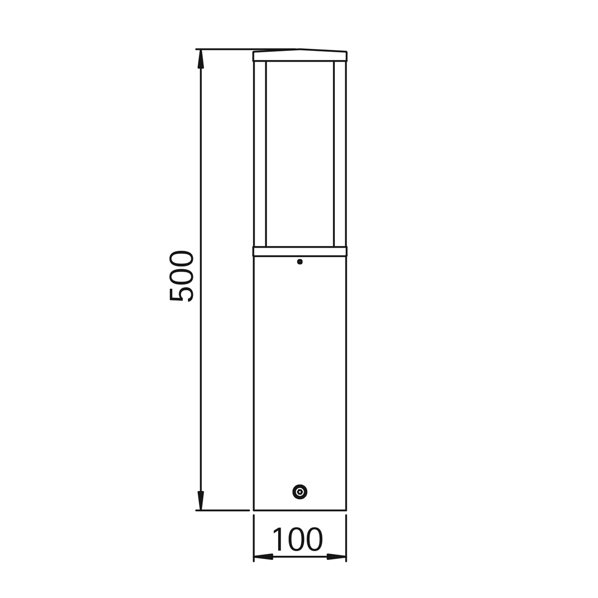 Albert Leuchten 0545 Sockelleuchte