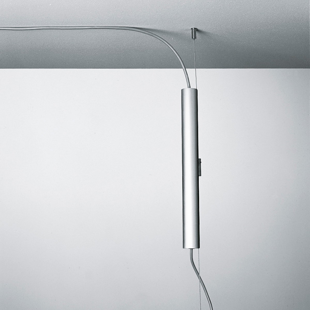 Belux UpDown LED Pendelleuchte 30, Montage des Konverters am Drahtseil
