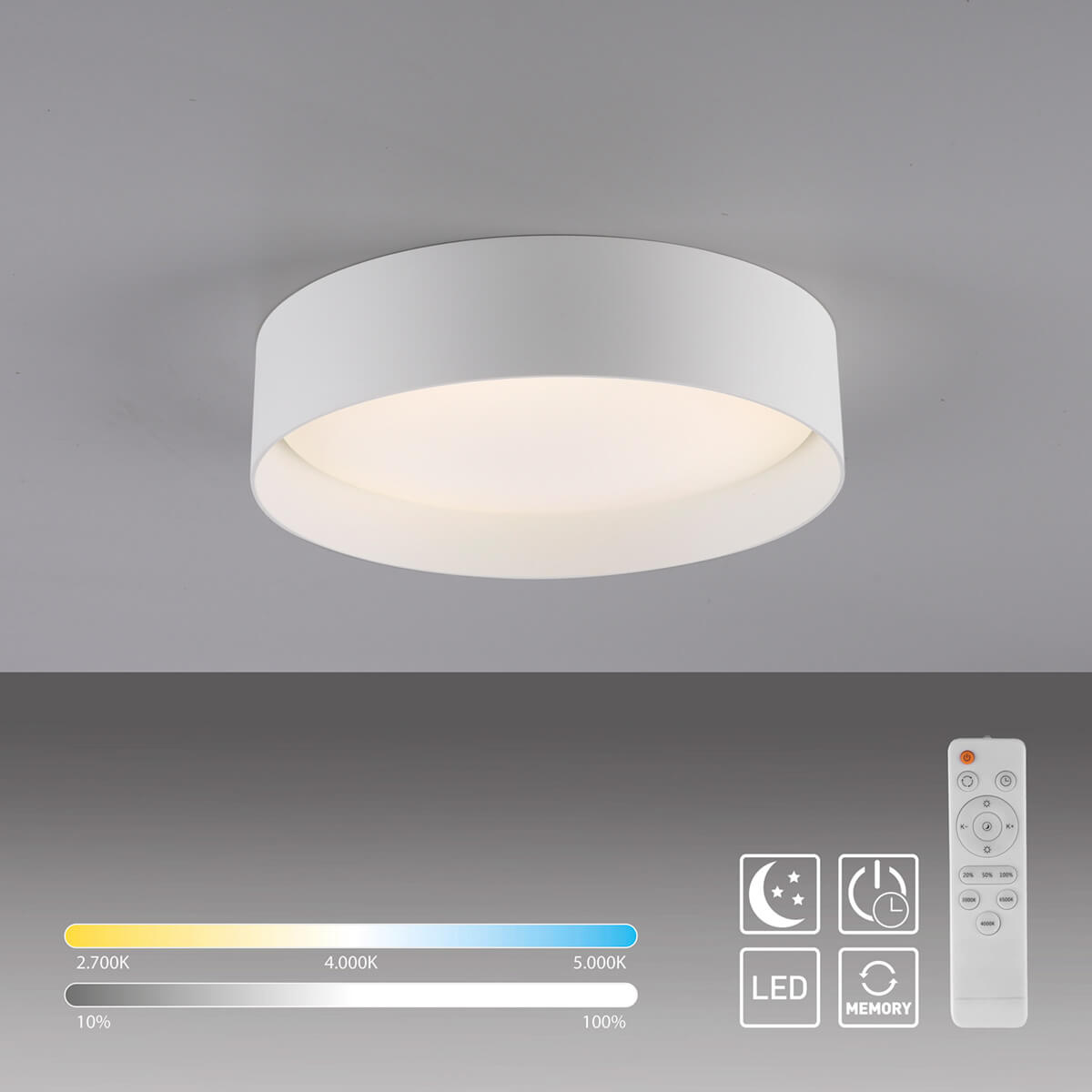 Tavoli LED Deckenleuchte, Ø: 28,5 cm