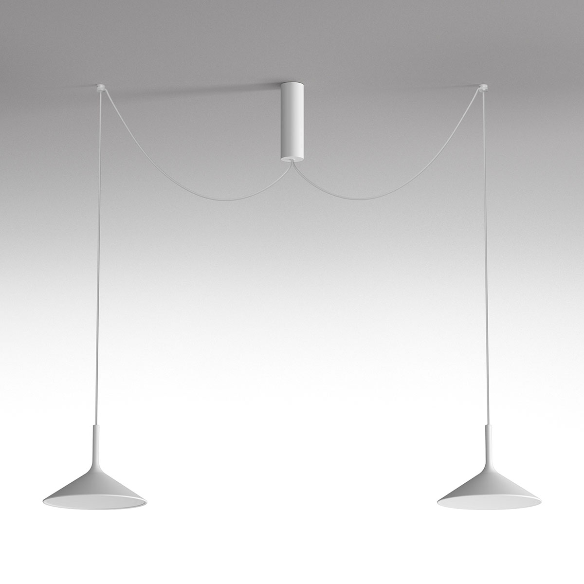 Rotaliana Dry H2 LED Pendelleuchte, weiß matt