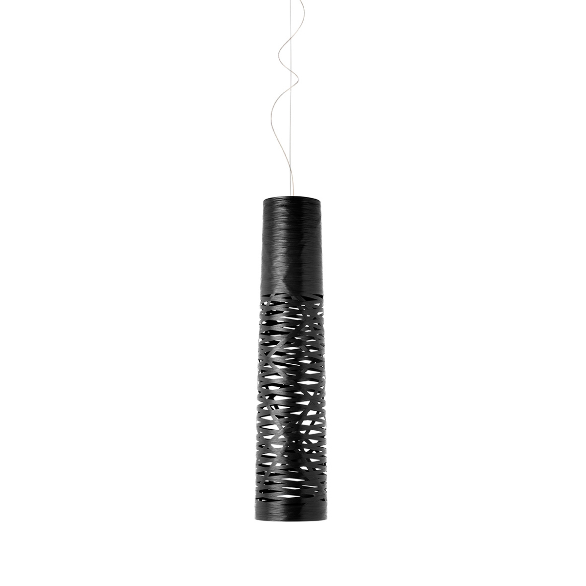 Foscarini Tress Media Sospensione, nero (schwarz)