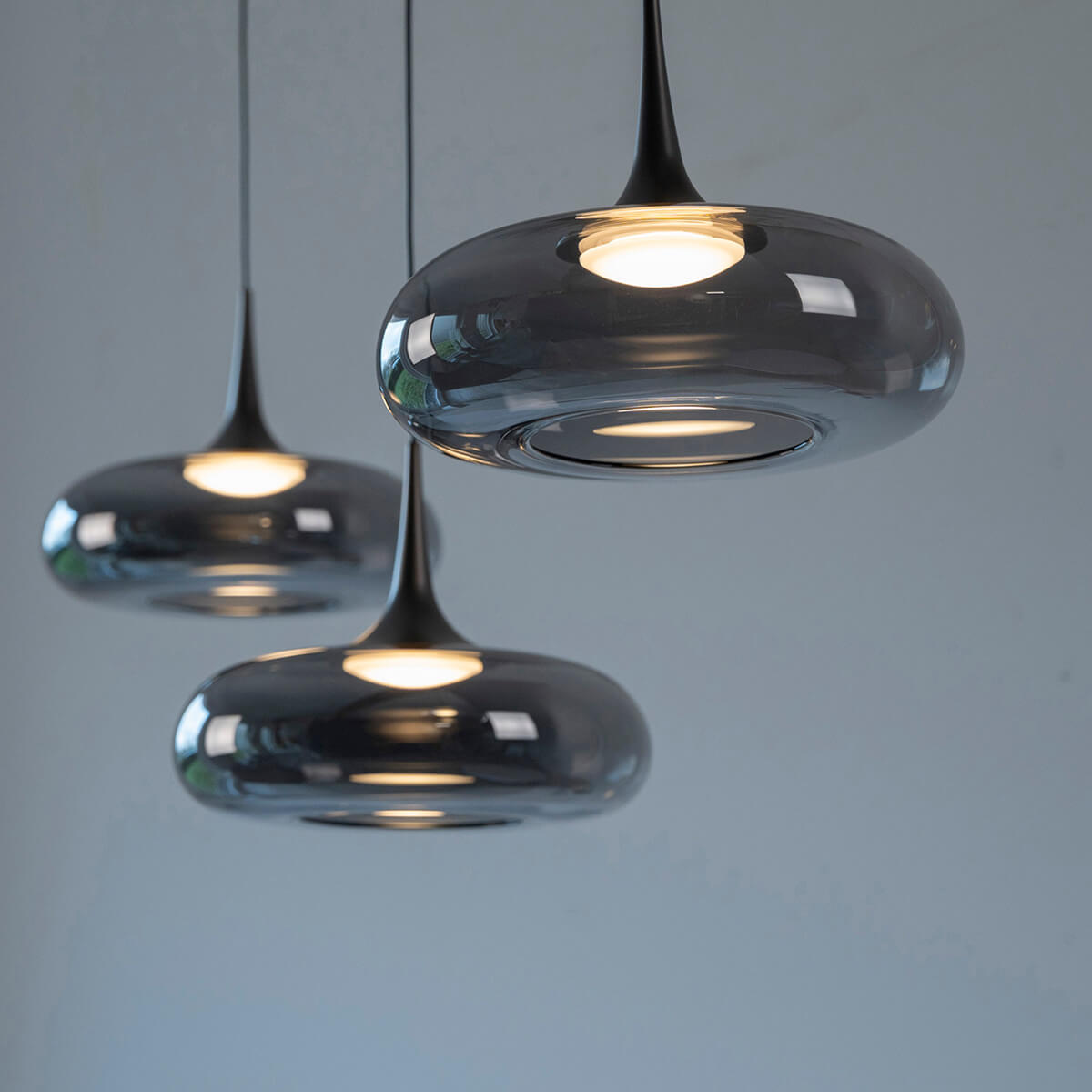 Posh LED Pendelleuchte, 7-flg.