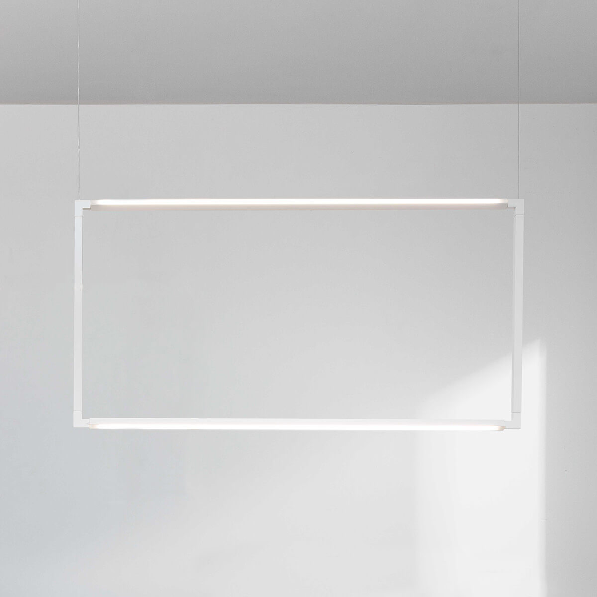 Nemo Spigolo LED vertical Sospensione, weiß