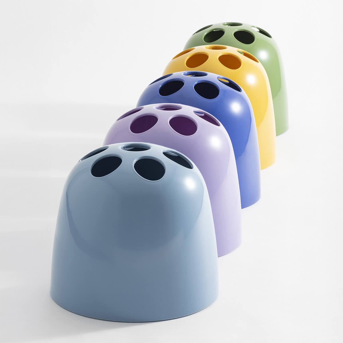 Artemide Milano Danese Dedalo Schirmständer, alle Farben