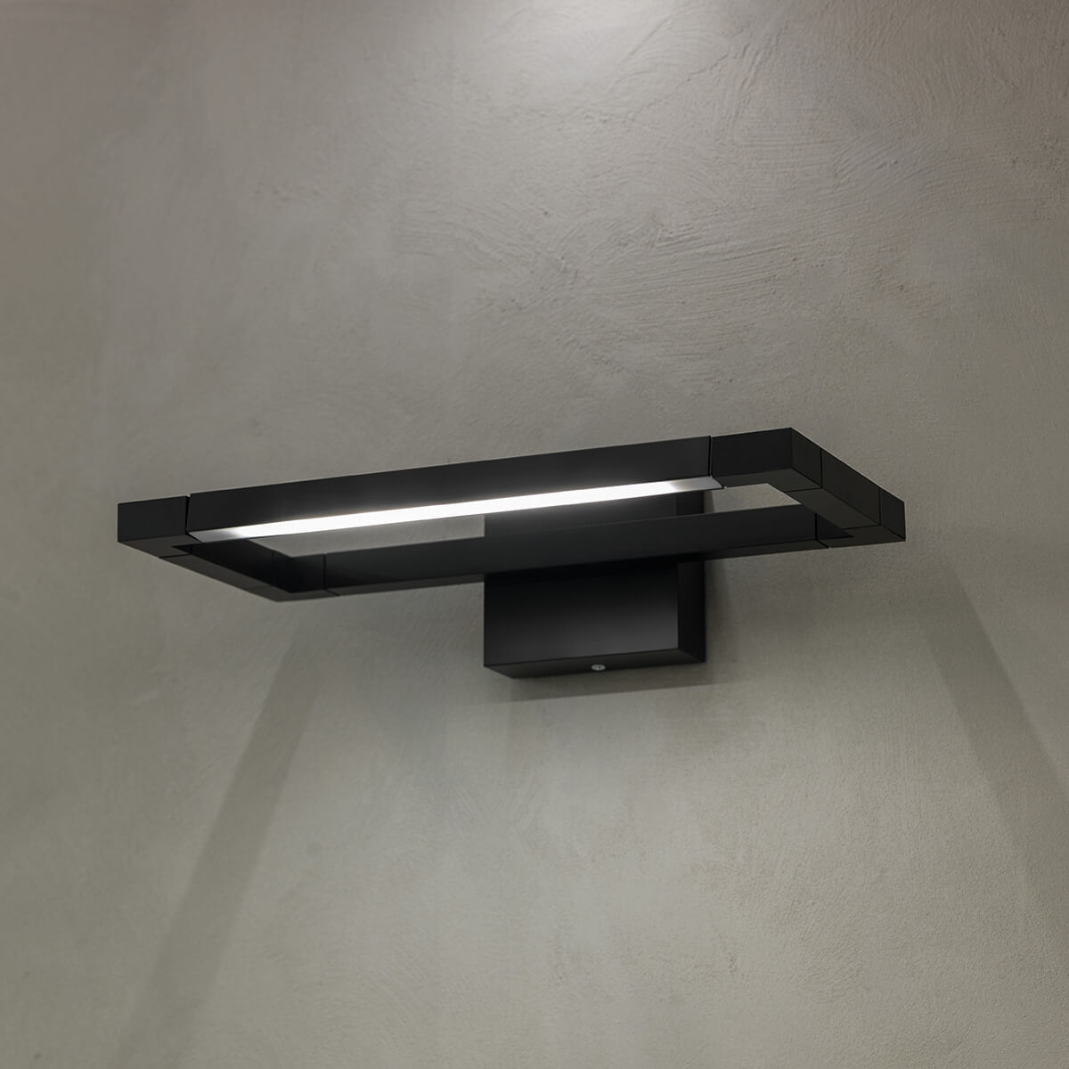 Nemo Spigolo LED Parete, schwarz