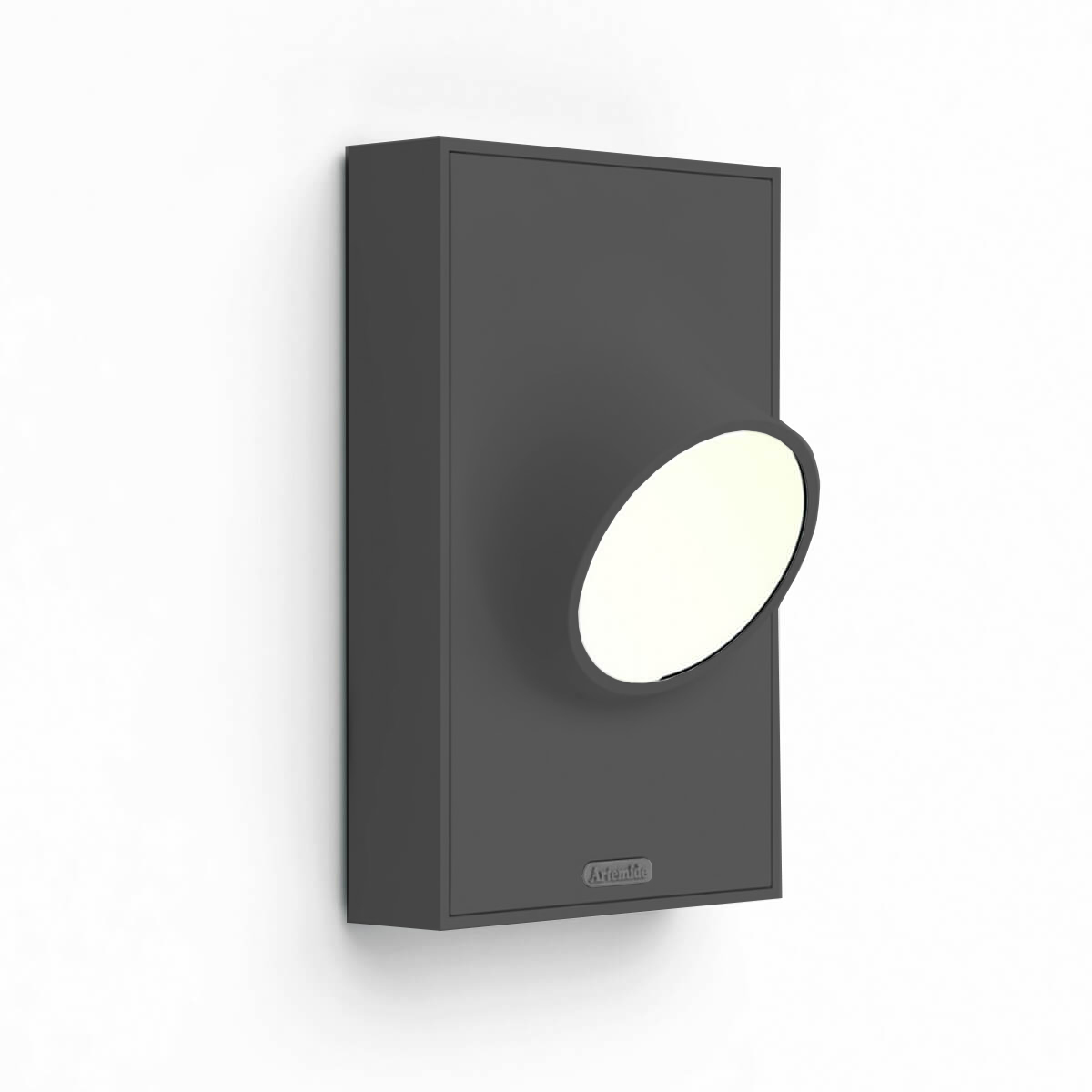 Artemide Outdoor Ciclope LED Außenwandleuchte, anthrazitgrau