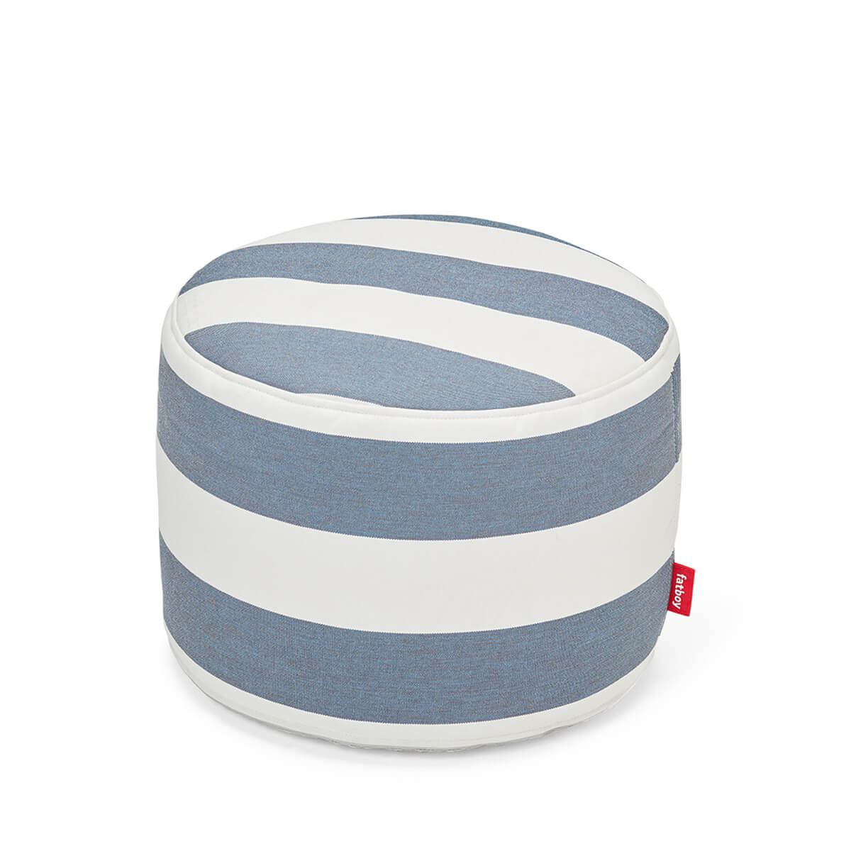 Fatboy Point Outdoor Hocker, Stripe Ocean blue (weiß-blau)