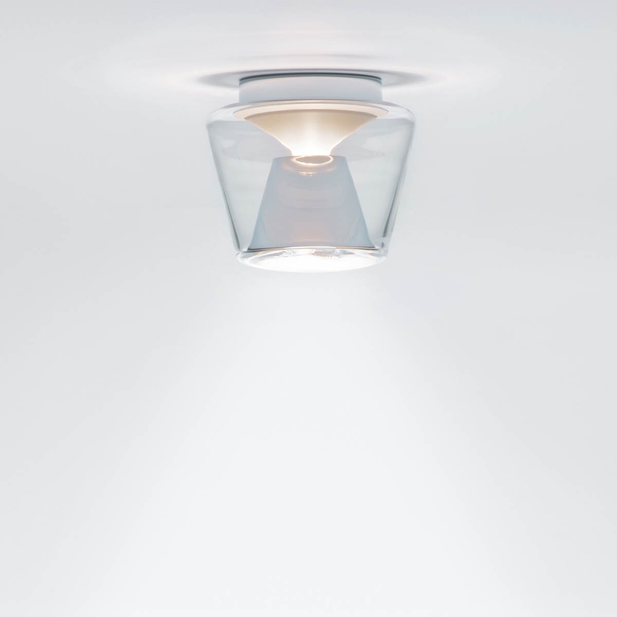 Serien.lighting Annex Ceiling Small Deckenleuchte, klar / verchromt