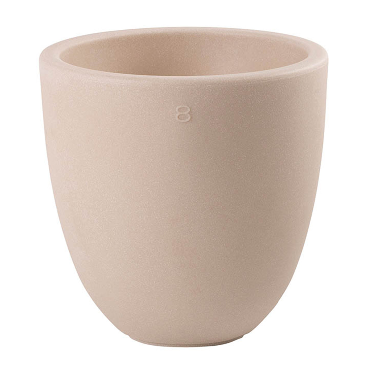 8 seasons design Shining Curvy Pot S Dekoleuchte, sand (ausgeschaltet)