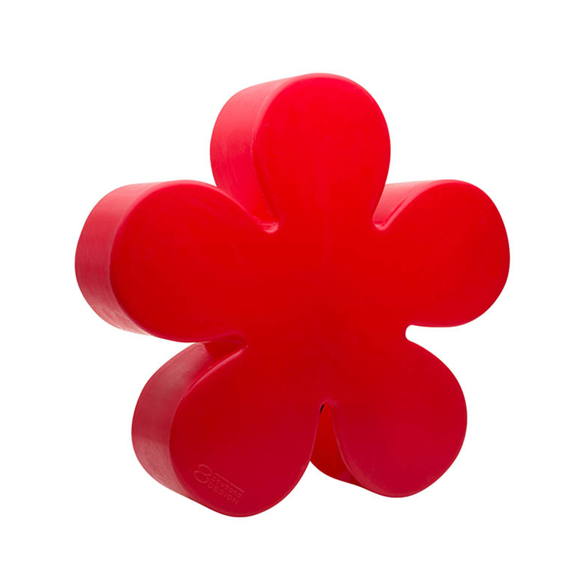 8 seasons design Shining Flower Solar- / Dekoleuchte, Ø: 40 cm, rot (ausgeschaltet)