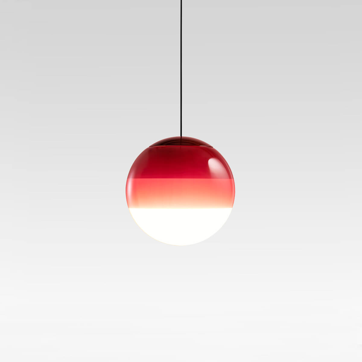 Marset Dipping Light 13 LED Pendelleuchte, bordeaux