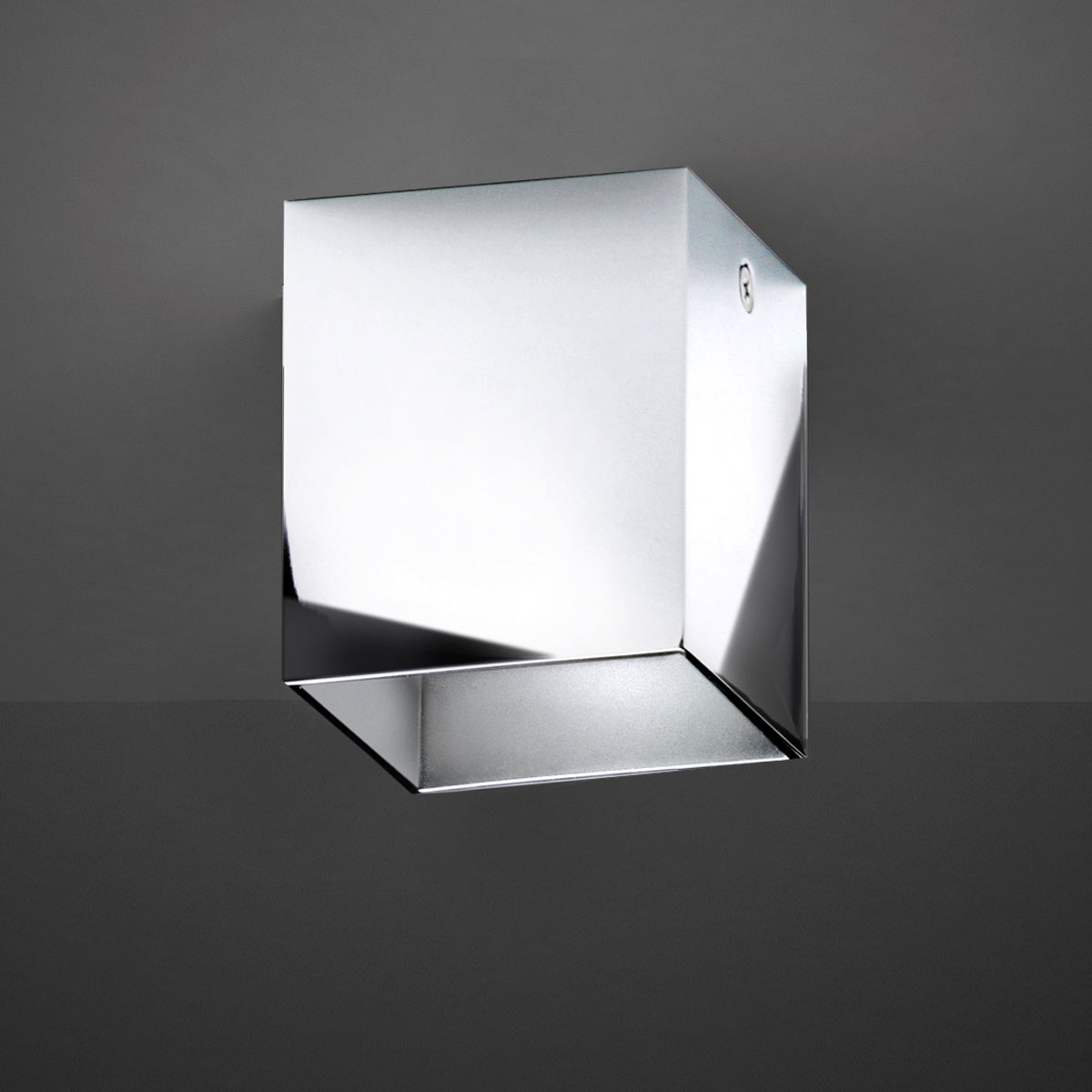 Milan Mini Dau LED Deckenleuchte, hochglänzend verchromt