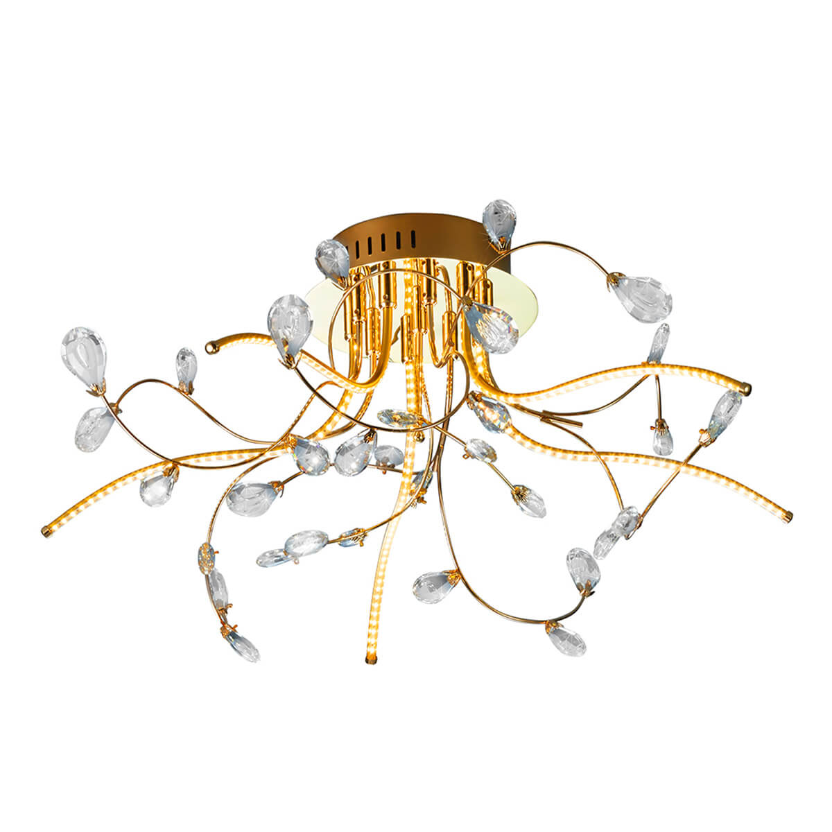 Crystal X LED Deckenleuchte, Ø: 54 cm