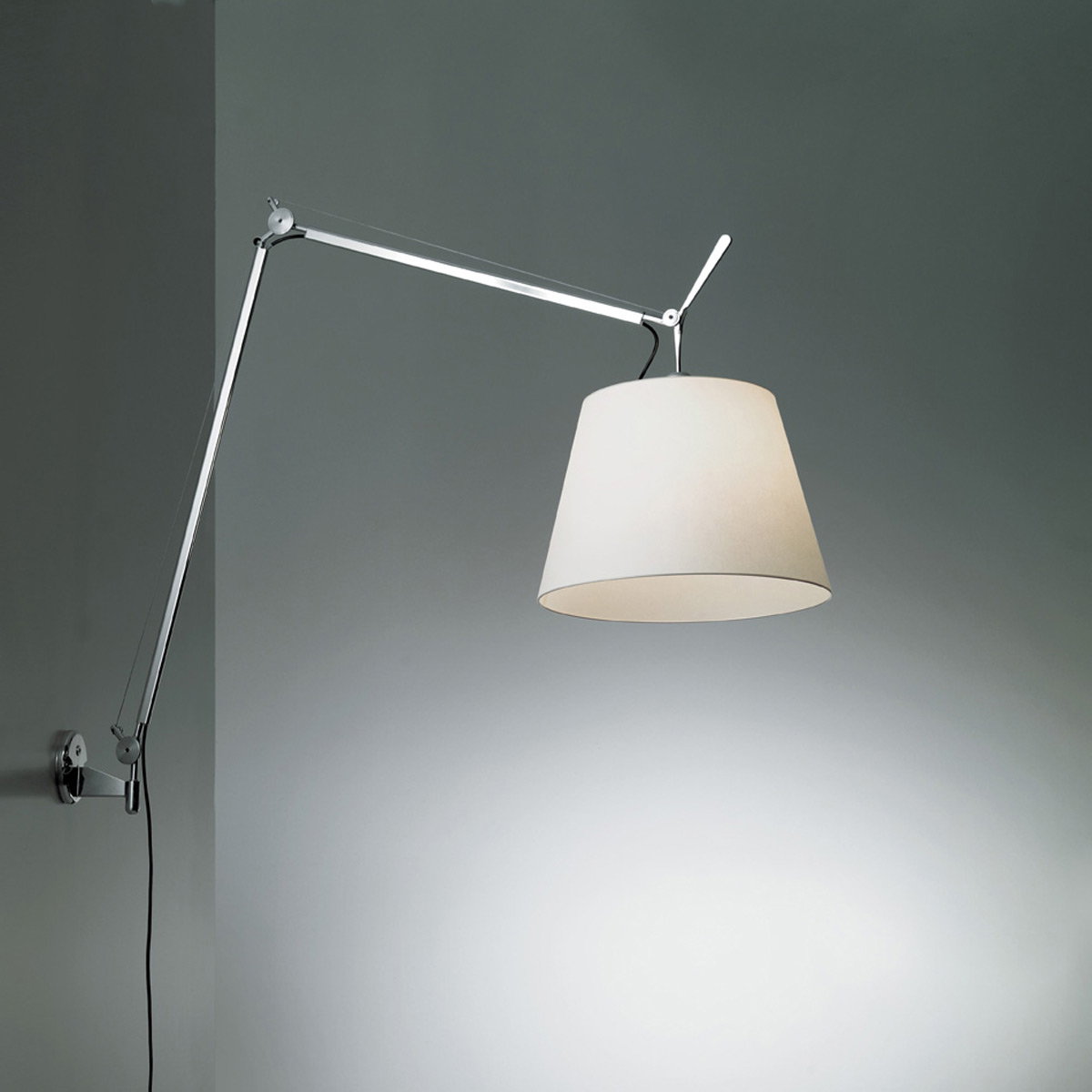 Artemide Tolomeo Mega Parete, Schirm: Pergament Ø: 32 cm