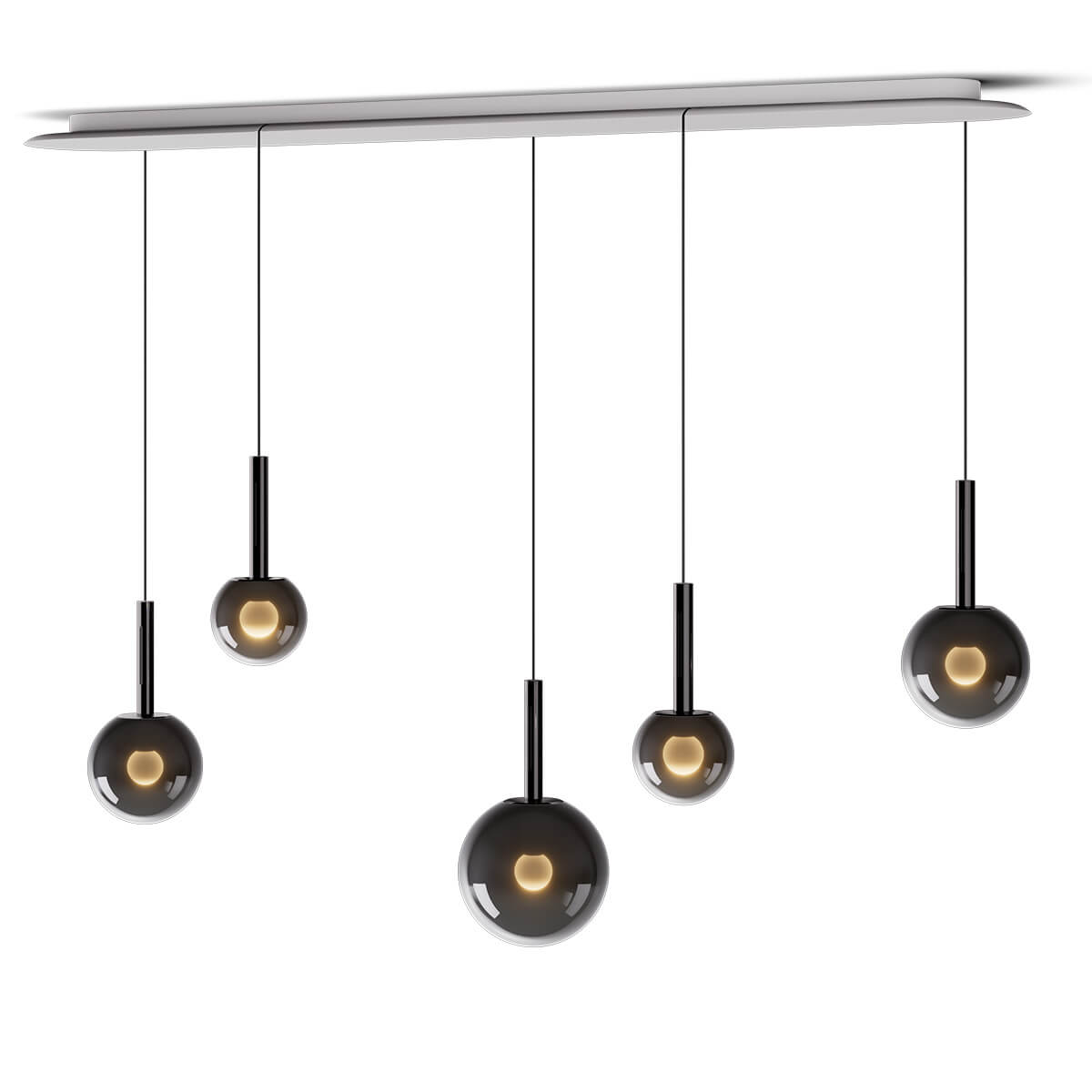 Luna sospeso cloud 5 L LED Pendelleuchte