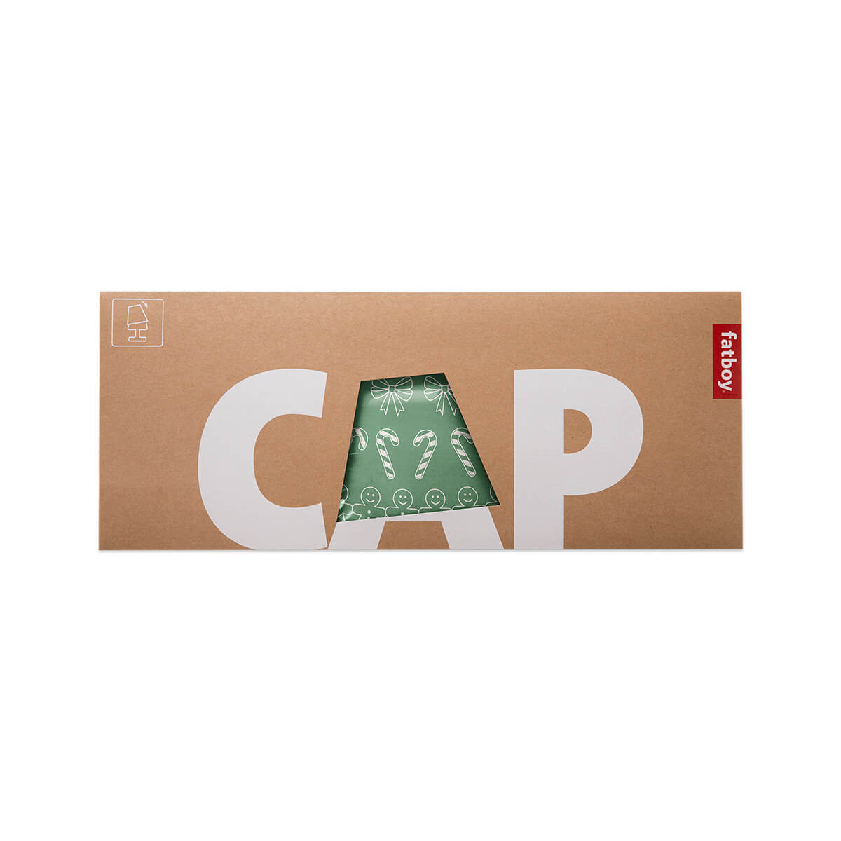 Fatboy X-mas Cooper Cappie Greenmas für Edison the Petit, grün, Verpackung