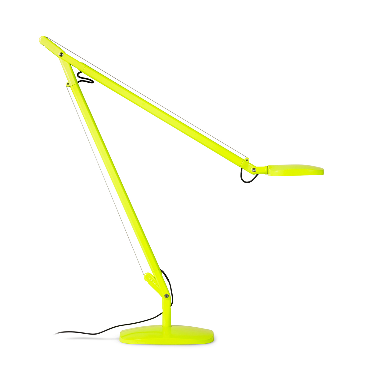Fontana Arte Volée LED Tischleuchte, neongelb
