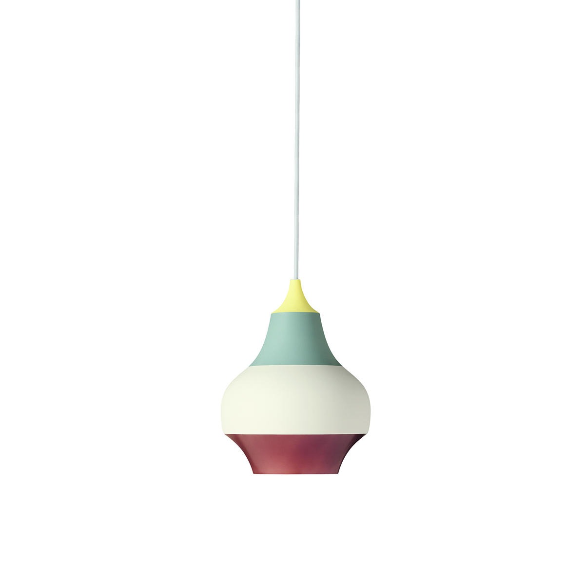 Louis Poulsen Cirque Pendelleuchte, Ø: 15 cm, gelb