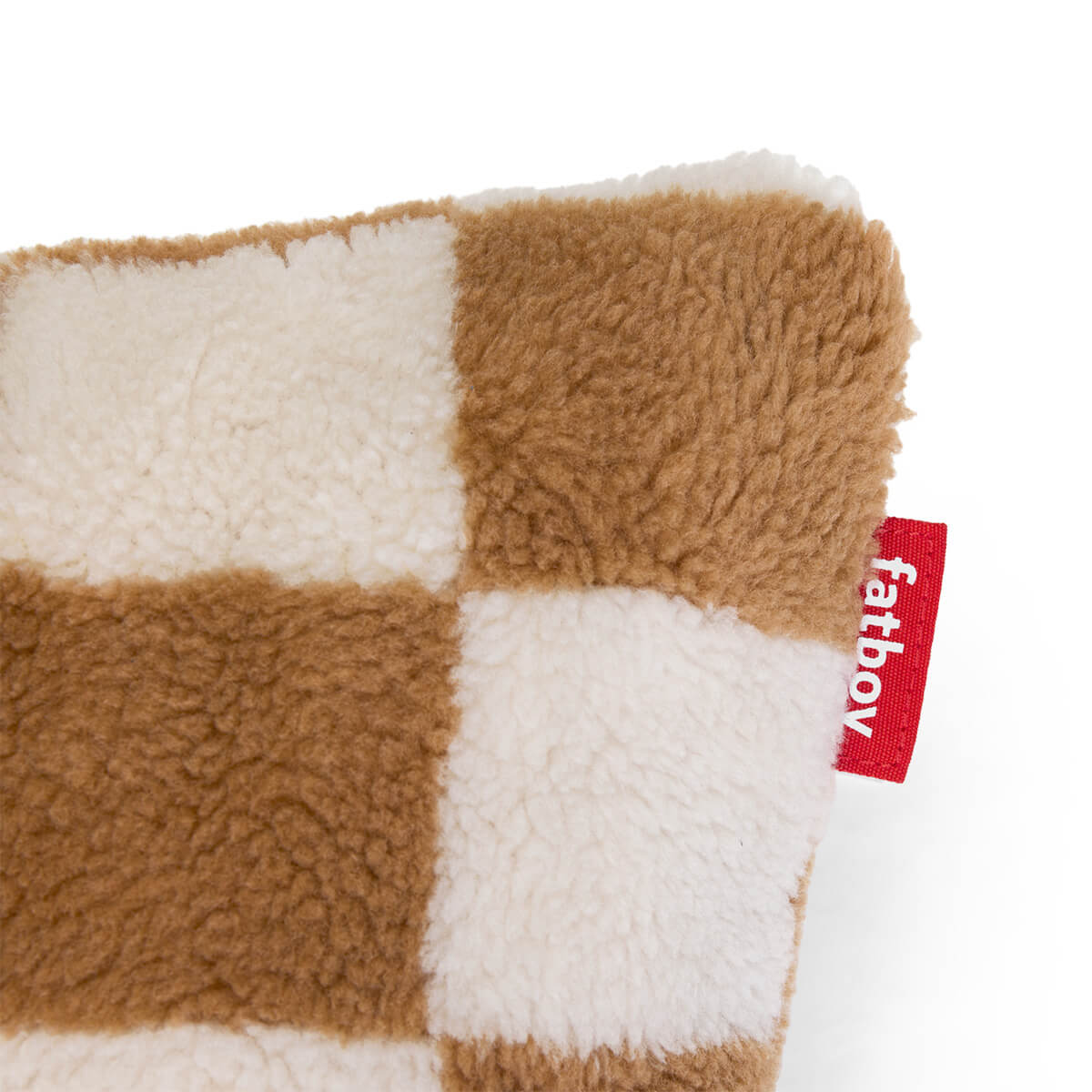 Fatboy Square Pillow Teddy Chess Kissen, Almond creme