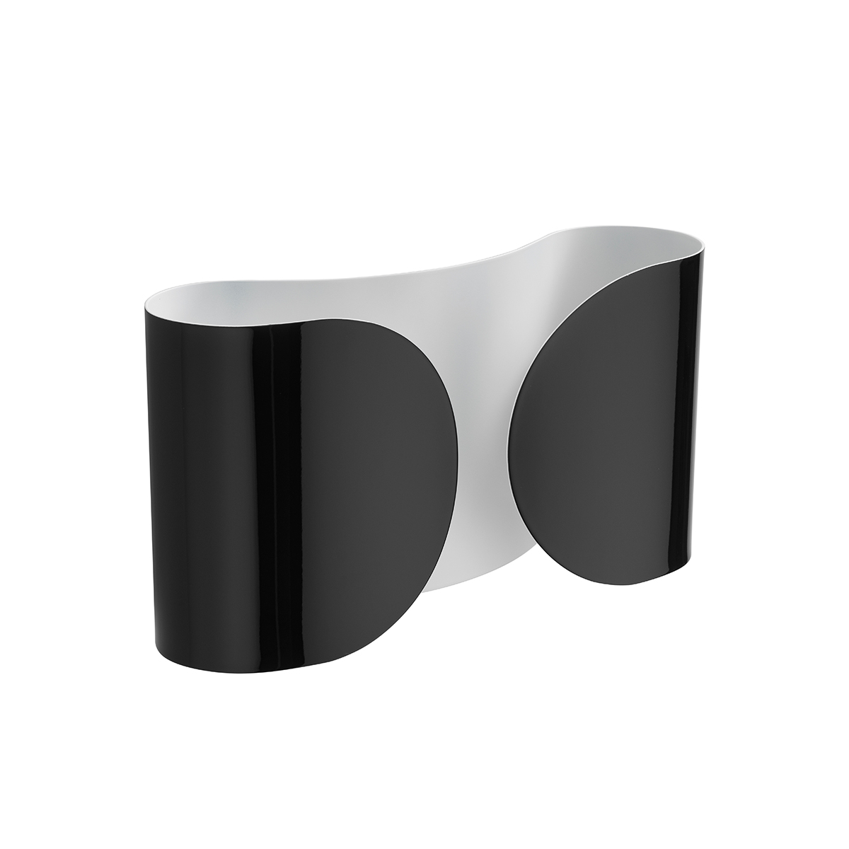 Flos Foglio Wandleuchte, schwarz (ausgeschaltet) (©Piero Fasanotto)