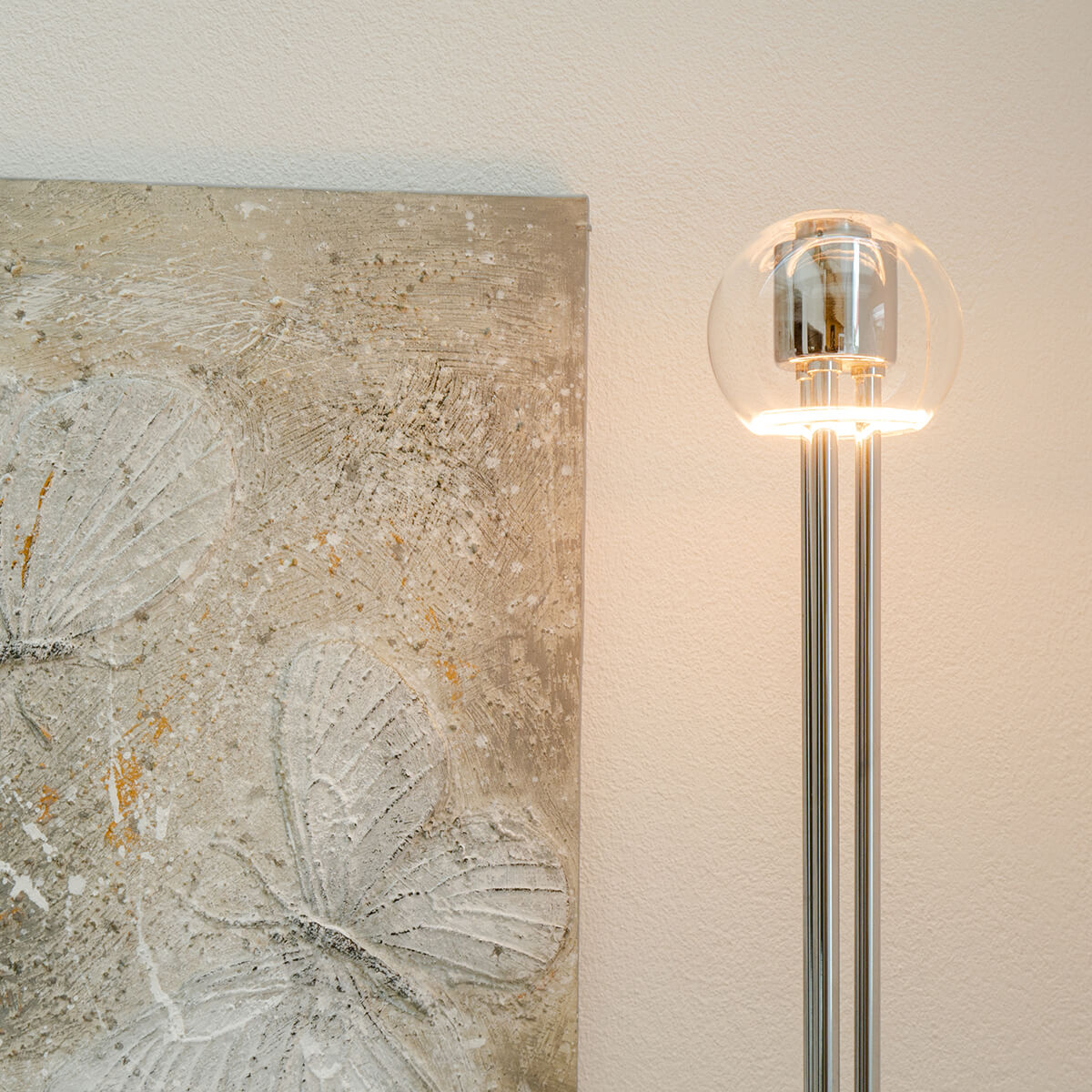 Segula LED Floating Globe 125 inside klar E27, 4,5 W, 2200 K, dimmbar, Ø: 12,5 cm