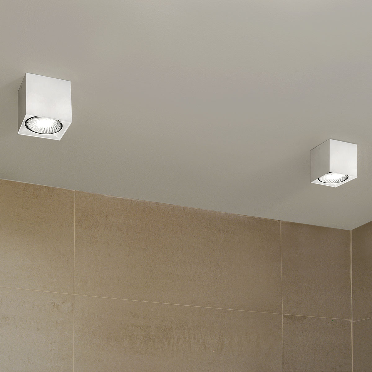 Milan Dau Spot Deckenstrahler, seidenweiß