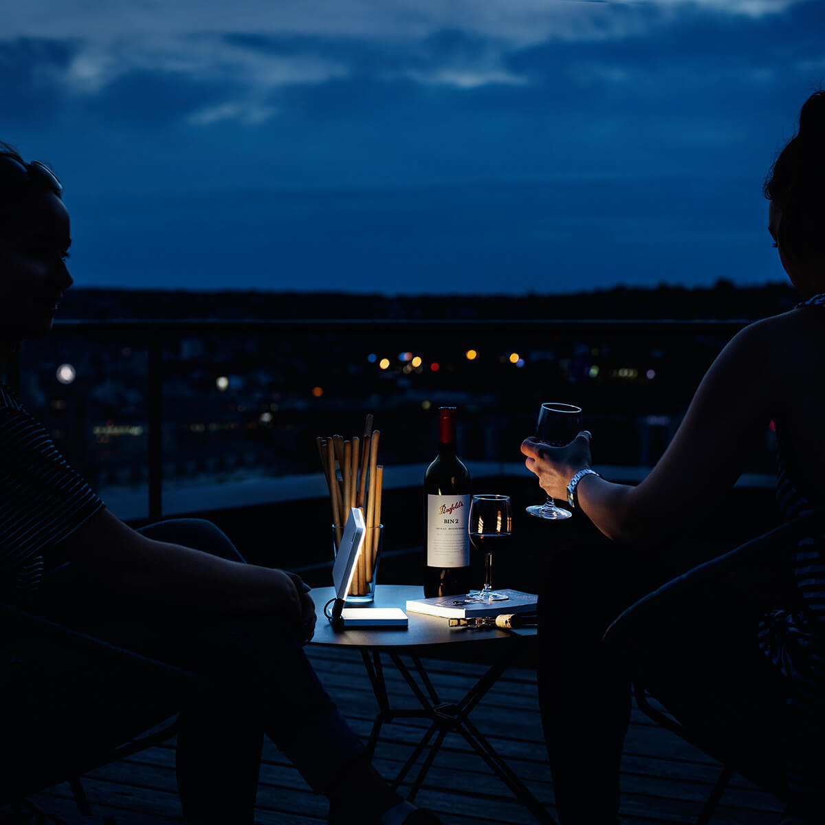 Nimbus Roxxane Fly CL LED Akkuleuchte, weiß (©Nimbus Group/Uwe Ditz)