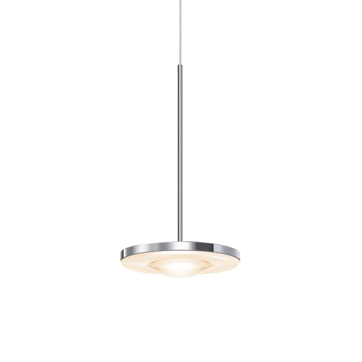 Bruck All-In Euclid LED Pendelleuchte, Chrom