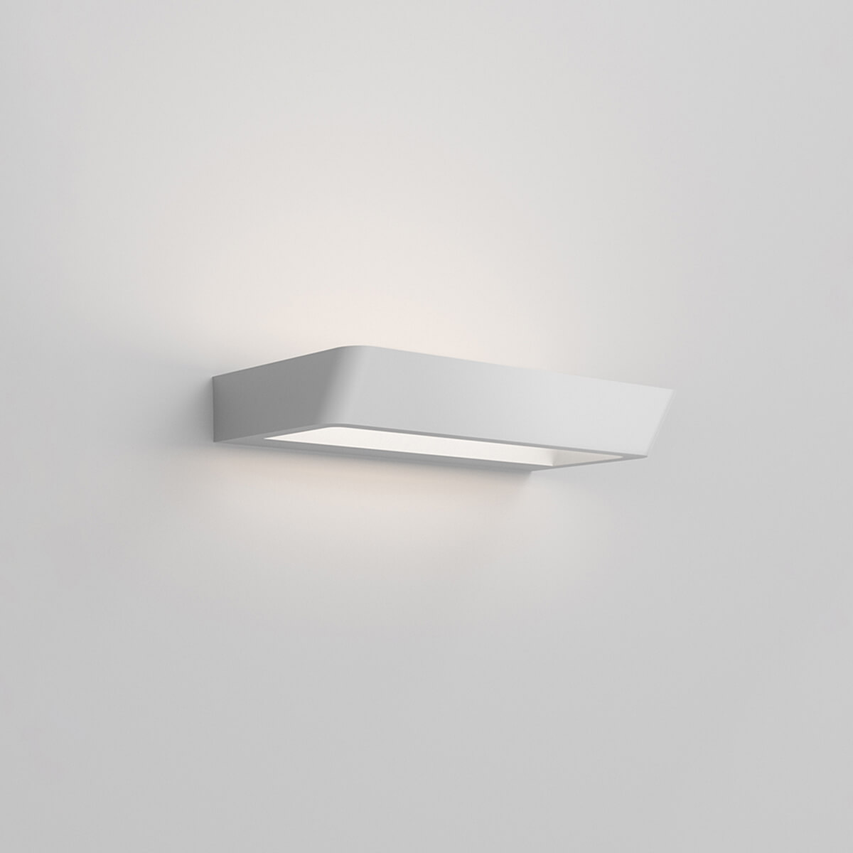 Rotaliana Belvedere W1 LED Wandleuchte, 2700 K, silberfarben