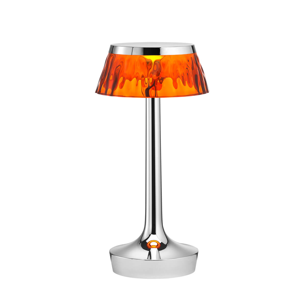 Bon Jour Unplugged LED Akkuleuchte, Chrom, Auslaufmodell