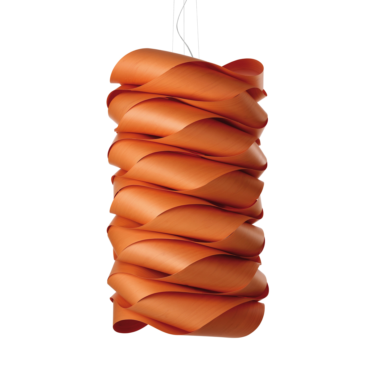 LZF Lamps Link Chain 4 Pendelleuchte, orange