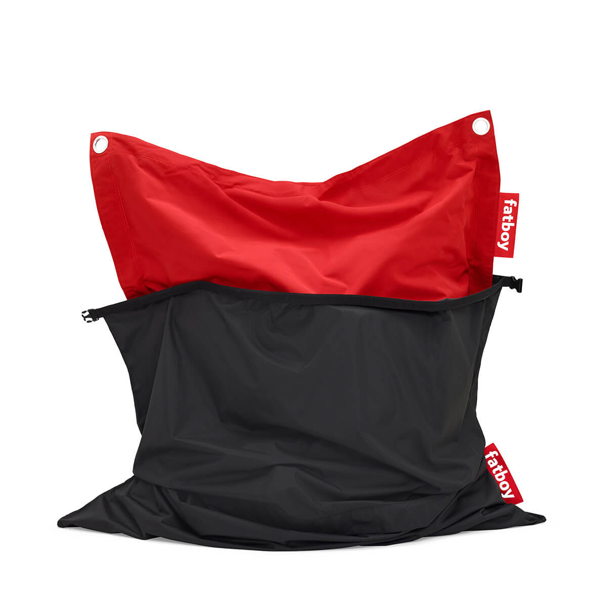 Fatboy The Cover Up Sitzsack-Schutzhülle, schwarz (Sitzsack nicht inbegriffen)