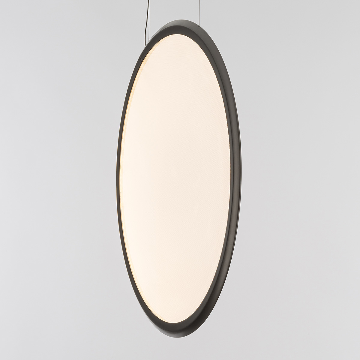 Artemide Design Discovery Vertical 100 LED Sospensione, Aluminium satiniert