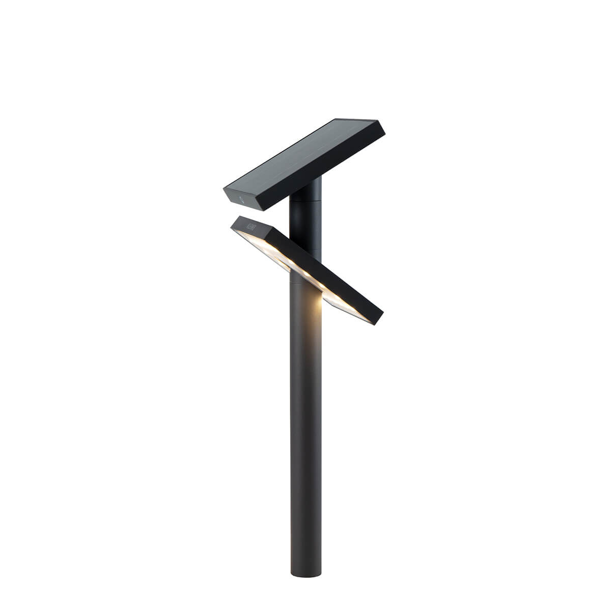 Heliostepper LED Akku-Solarleuchte mit Erdspieß