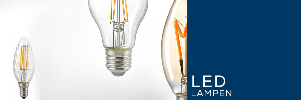 Kategoriebanner Leuchtmittel LED Lampen Kategoriebanner Leuchtmittel LED Lampen