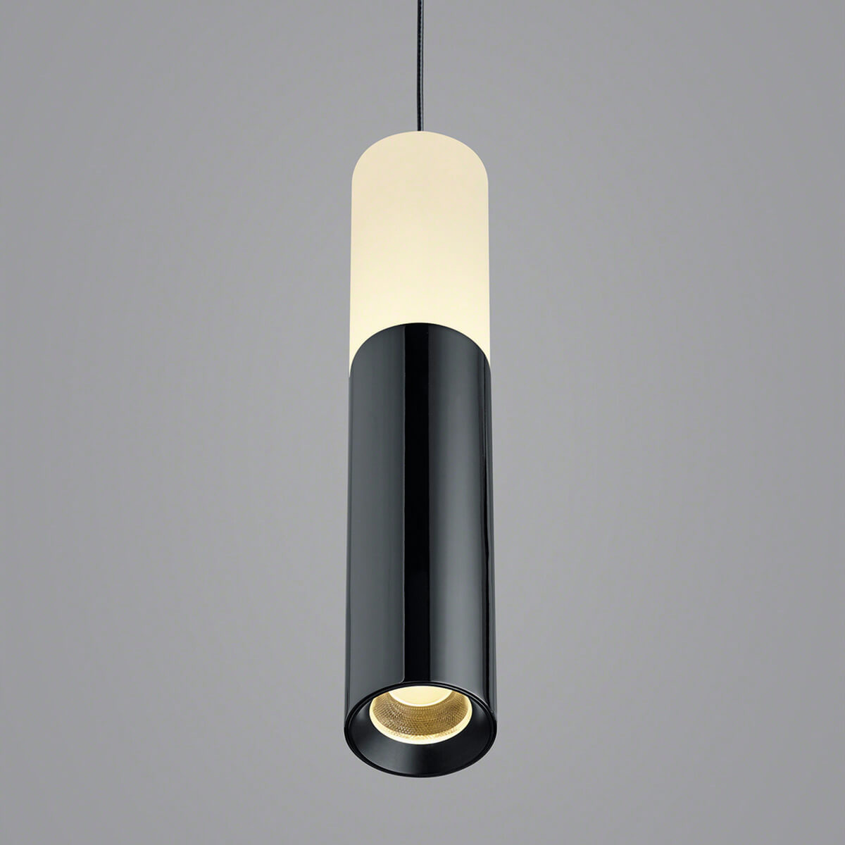 Helestra Lidos LED Pendelleuchte, schwarzchrom