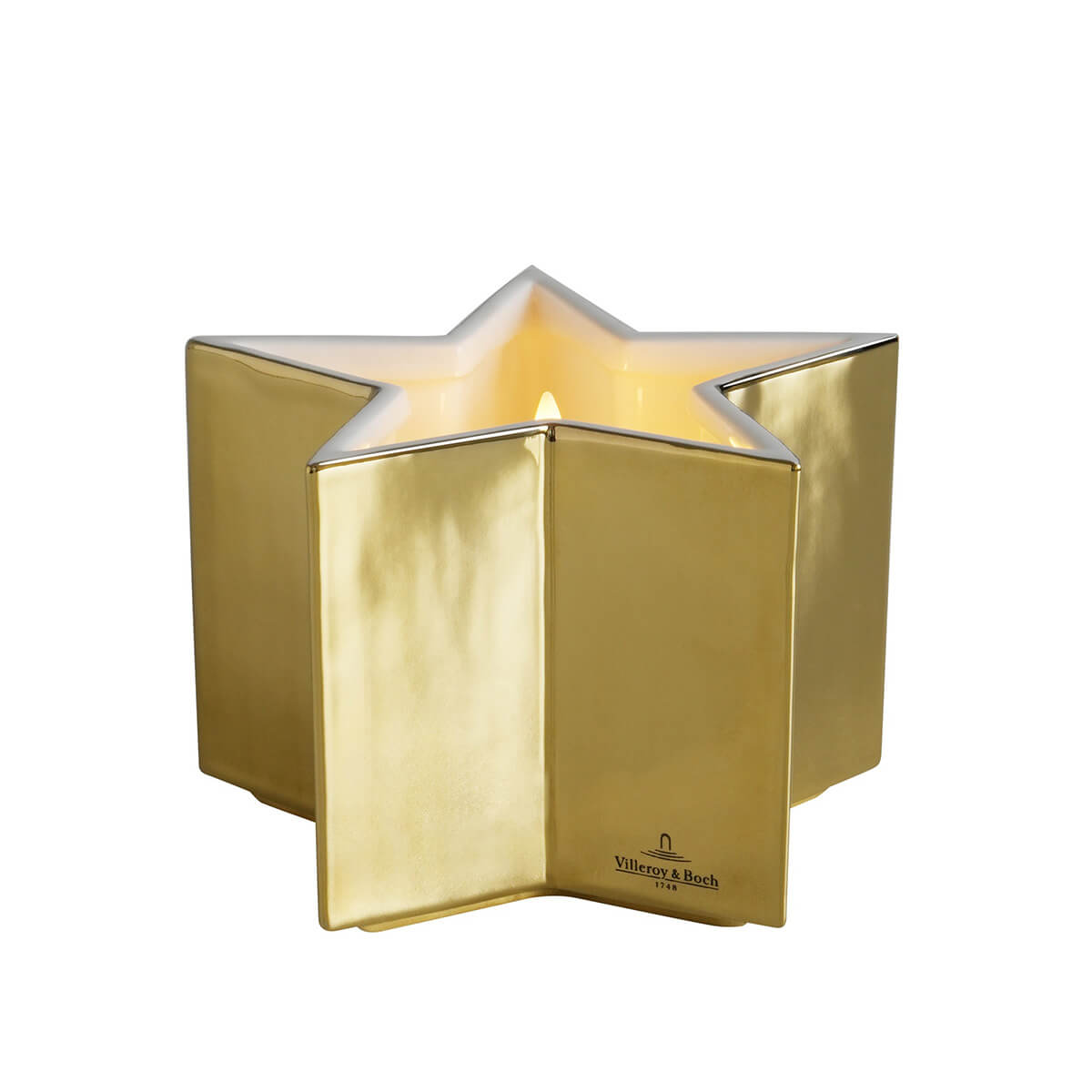 Höhe: 8,8 cm, Gold