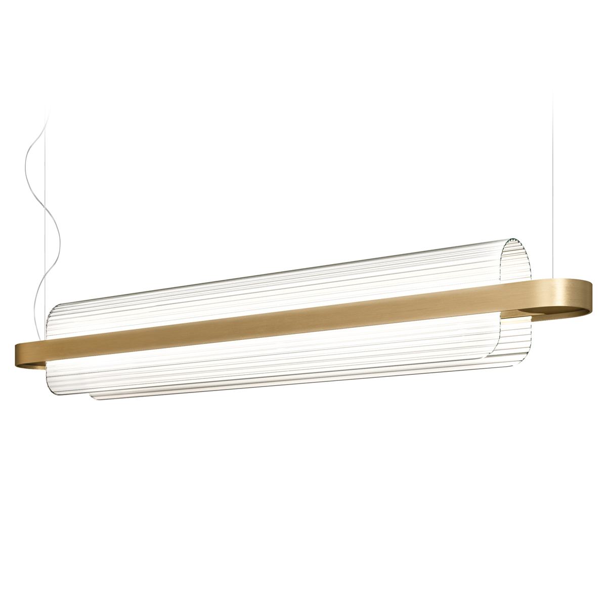 Kundalini Nami LED Pendelleuchte, Messing