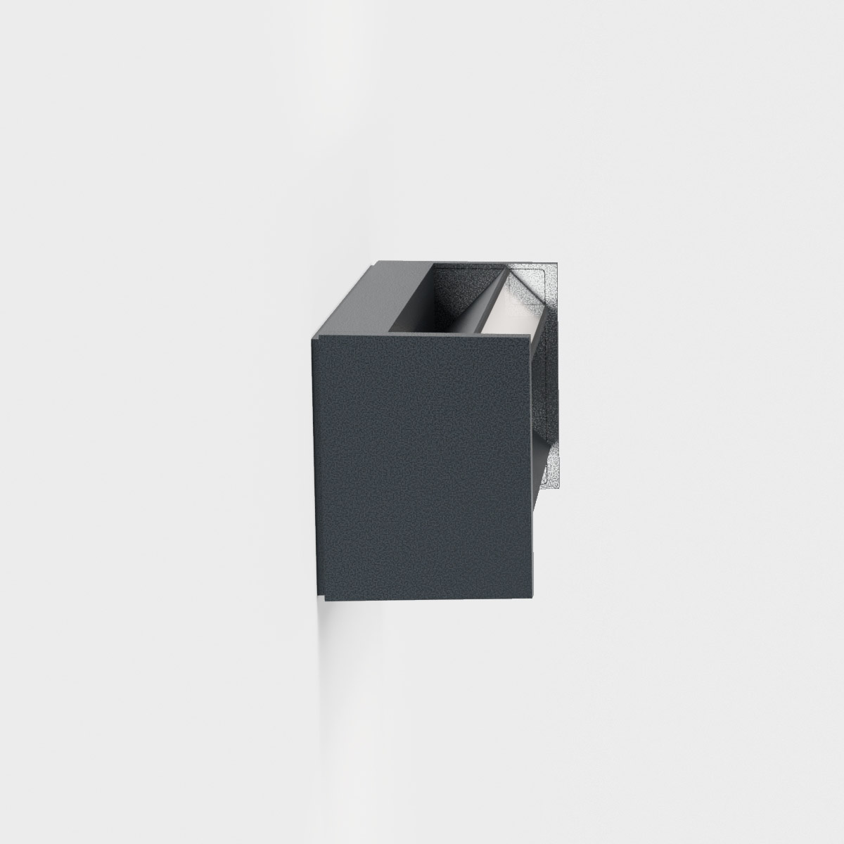 IP44.DE Slat LED Wand- / Deckenleuchte, anthracite (anthrazit)