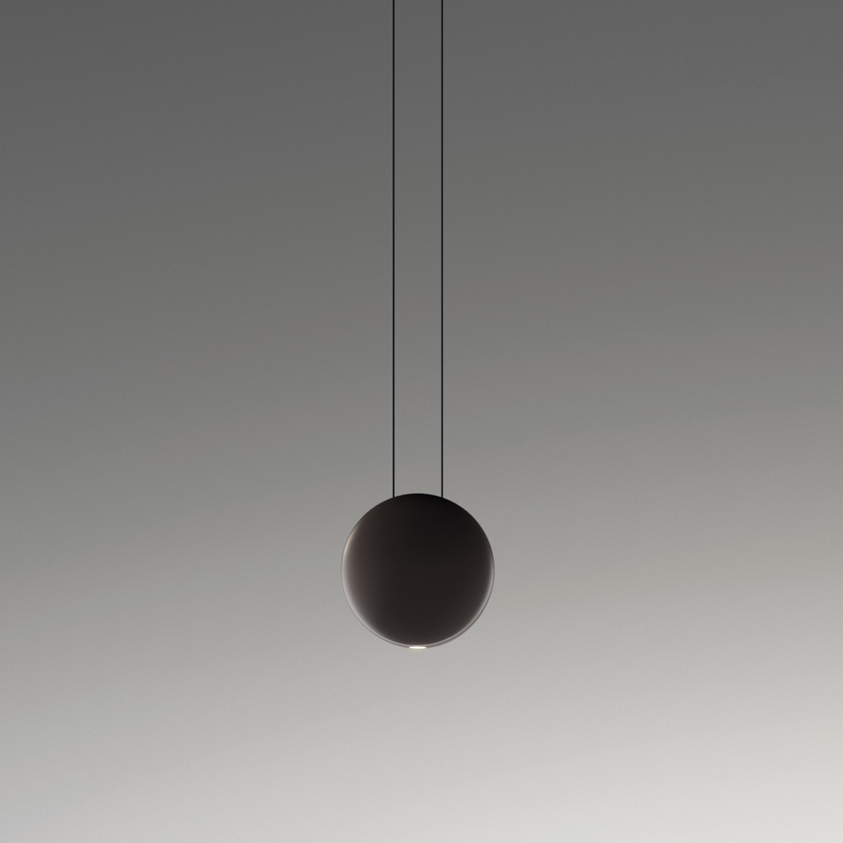 Vibia Cosmos 2500 Pendelleuchte, dunkelbraun matt