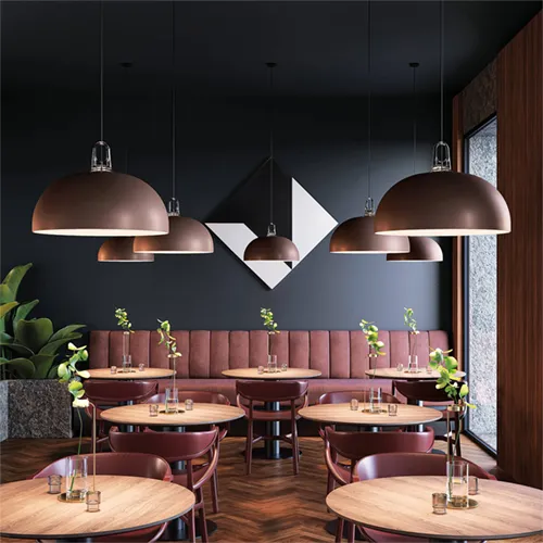 Moderne Pendelleuchten für Restaurant, Café und gewerbliche Räume