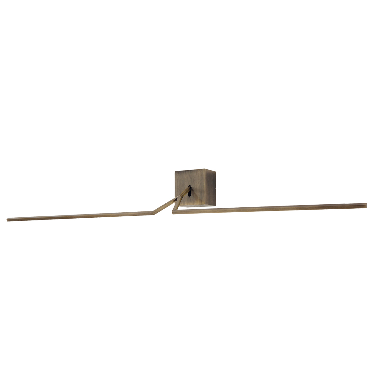 Icone Ypsilon LED Bilderleuchte, Länge: 90 cm, Bronze gebürstet