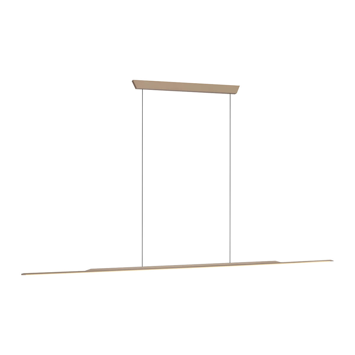 Neuhaus PURE Surface LED Pendelleuchte, Länge: 160 cm, Bronze