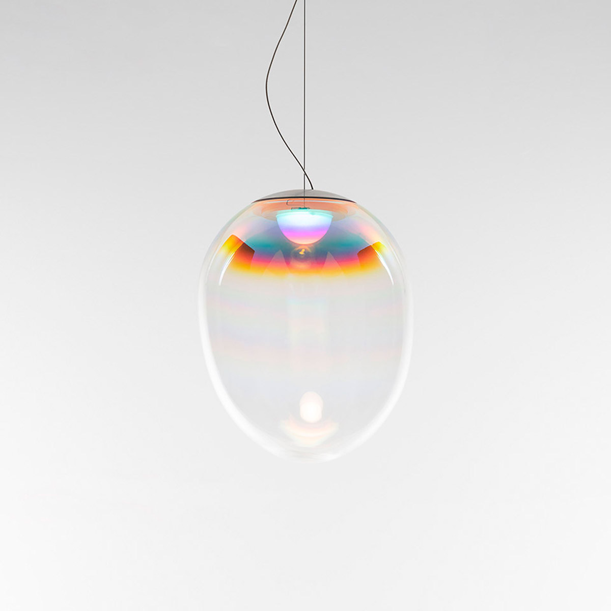 Artemide Stellar Nebula LED Sospensione, Ø: 30 cm, mundgeblasenes Glas